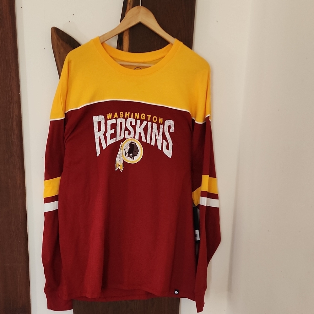 Washington Redskins '47 Rival Mens Long Sleeve Shirt Size XXL